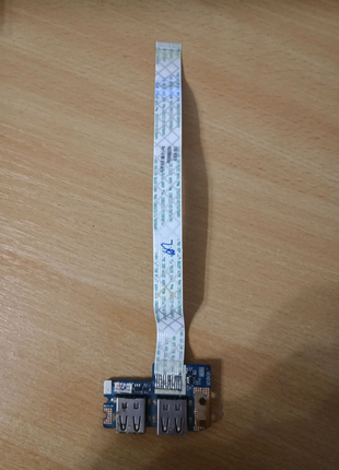 LS-8581P PEW71 Acer eMachines плата USB с шлейфом NBX0000ND00