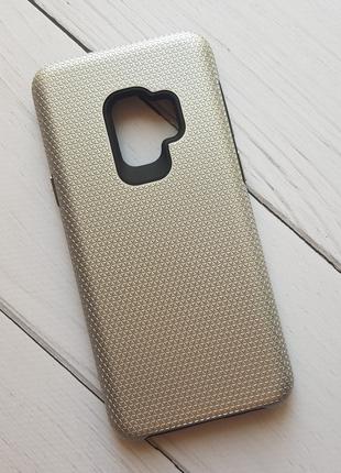 Чехол Samsung G960F Galaxy S9 для телефона противоударный Silver