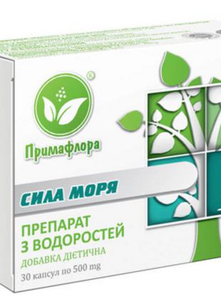 Сила моря с водорослями