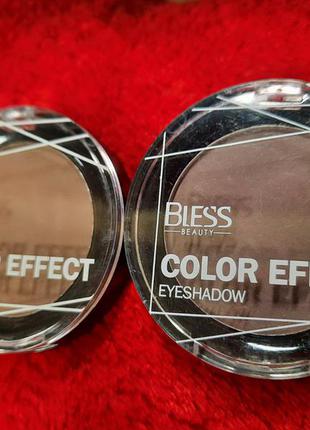 Набір з двох тіней bless beauty color effect eyeshadows