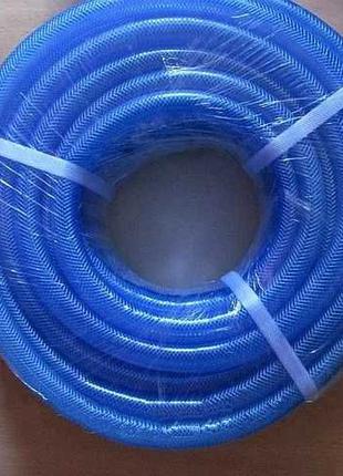 Шланг для полива 3-х слойный 1/2", 30 м, армированный, синий