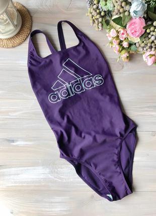 Неймовірно красивий фіолетовий спортивний купальник adidas inf...