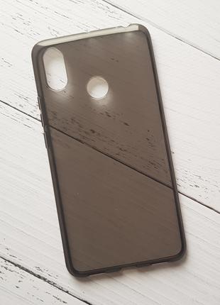 Чехол Xiaomi Mi Max 3 для телефона силиконовый прозрачный