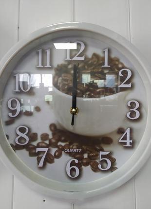 Настенные часы с зернами кофе для кухни
