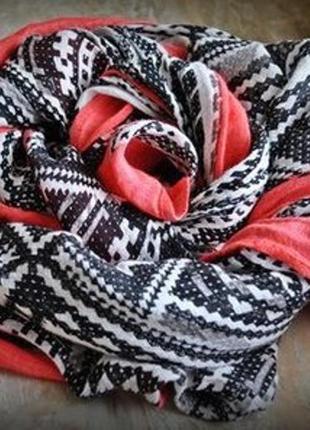 Шикарный огромный шарф палантин платок