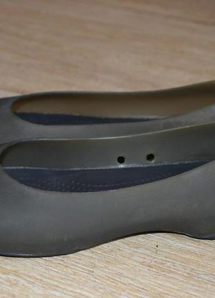 Crocs  38р туфли босоножки сандалии  аквашузы оригинал. балетки