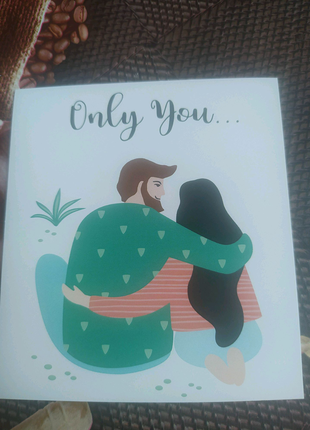 Листівка "Only you" для пар