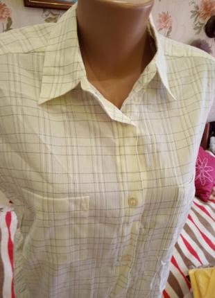 Блуза ,рубашка, сорочка безрукавка