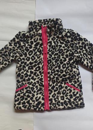 Куртка хутряна меховушка флісова кофта фліс вітровка для дівчинки