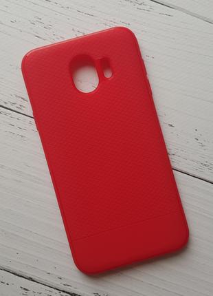 Чехол Samsung J400F Galaxy J4 2018 для телефона силиконовый Red