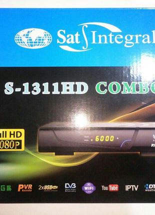 Комбинированный Спутниковый тюнер Sat-Integral S-1311HD Combo