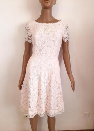 Нежно-розовое красивое летнее платье s.oliver, р. 34