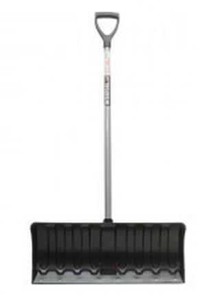 Лопата для уборки снега 620*280мм с ручкой 970 мм INTERTOOL FT...