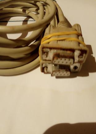 Нуль-модемный кабель RS-232 COM F - COM F 3м
