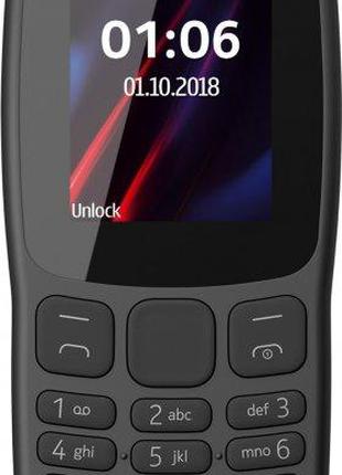 Мобильный телефон Nokia 106 Dual Sim 2018 Grey