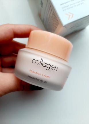 Крем для лица it`s skin collagen nutrition cream на основе кол...