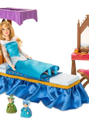 Набор кукла Аврора "Спальня" Disney.