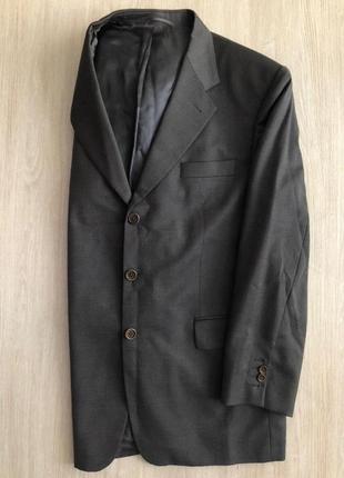 Пиджак коричневый размер 50