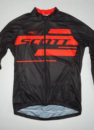 Велоджерсі scott rc team 10 long sleeve jersey (l) оригінал