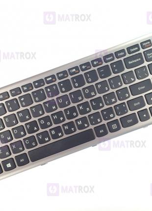 Клавиатура для ноутбука Lenovo IdeaPad Z500 series, rus, black