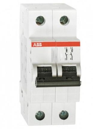 Автоматический выключатель ABB SH202-B25 (Автомат АББ 2-полюсн...