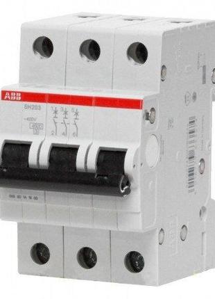 Автоматический выключатель ABB SH203-B40 (Автомат АББ 3-полюсн...