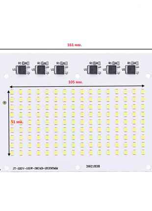 Smart IC 100w 220v LED 100w 220V Светодиод 100 Ватт 220В SMD 2...