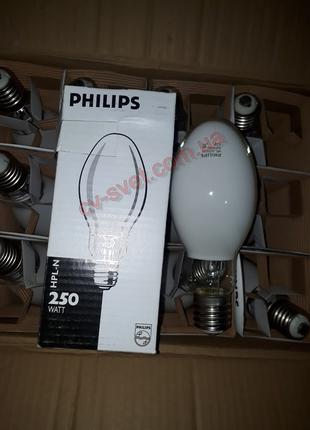 Ртутная газоразрядная лампа Philips HPL-N 250W E40 ДРЛ 250 ват...
