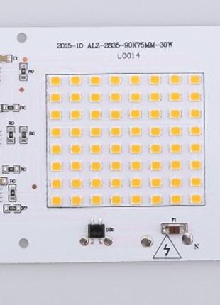 Smart IC SMD LED 30w 2700K Светодиод 30w Светодиодная сборка 2...