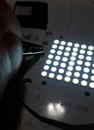 №145 Светодиод SMD 3030 50 ватт 6500К матрица 50w для прожекто...