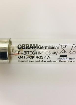 Ультрафиолетовая лампа бактерицидная 4 ватта OSRAM PURITEC HNS...