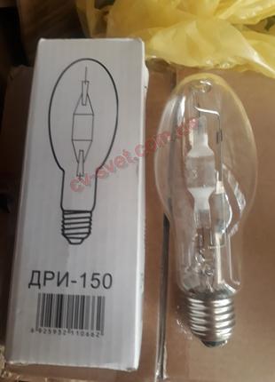 Металлогалогенная лампа МГЛ 150w E27 ДРИТ-150