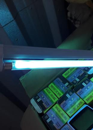 Бактерицидная лампа 8w T5 с озоном + светильник (китай)