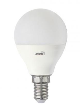 Світлодіодна лампа 8W Е14 кулька 6500K Lemanso LM3051