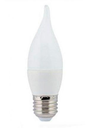 Светодиодная Лампа 4.2W Е27 C37T Свеча на ветру 4500K Lemanso ...