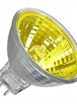 Кольорова Лампа MR-16 50W G5.3 жовта
