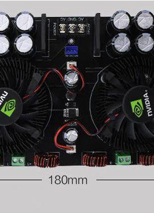 XH-M258 AC12-28V Hi-Fi 2х420w Высокомощный моно усилитель AD-к...