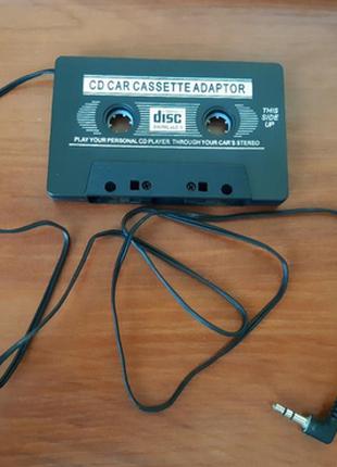 Автомобильный адаптер Кассета AUX для магнитолы / Car cassette...