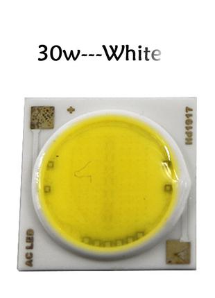 Керамика LEd cob Smart IC 30w 220V 6000K Круглый Светодиод 30 ...